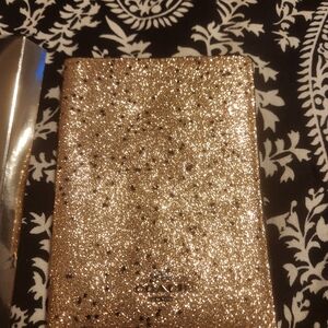 Coach Glittering Gold Passport Holder